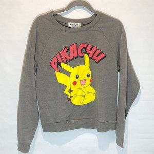Pokemon Women's Pikachu Pullover Sweater Size L